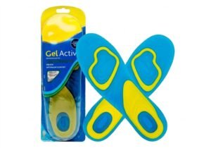 Plantillas Gel Silicona Antideslizante Gamuza de Hombre Talle L: 31,5 cm (42 al 48)