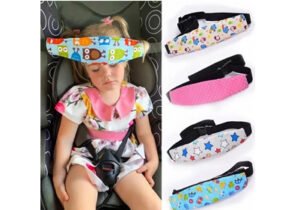 Vincha Sujetador Cabeza De Bebé Para Silla De Auto