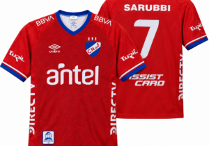 Camiseta de Nacional 2da Alternativa Roja (Réplica)