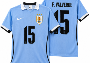Camiseta Alternativa de Uruguay (Réplica) Clasica