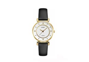 Reloj De Mujer Skmei 1330 Cuarzo Ultra fino Elegante Símil Cuero