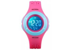 Reloj Digital 1455 De Niña Deportivo Sumergible Con Luz